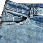 Old Navy  O.G. Straight High-Rise Distressed Denim Cutoff Jean Shorts Dahlia Wash Photo 4