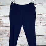 Rafaella NWT Size 16 Navy Blue High Rise The Slim Ankle Pants Photo 1