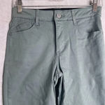 Wit & Wisdom Ab Solution Light Green Twill Skinny Trouser Pants Sz 0 Photo 2