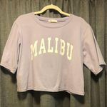 Romwe Malibu Crop T Shirt Photo 0