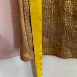 Vintage Y2K Glittery Top Coquette Fairycore Sparkly Romantic Soft Girl Small Gold Photo 4