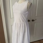 Steve Madden Julian Pointelle Skirt Dress - White. Size L. MSRP $109 Photo 10