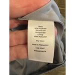 Talbots ‎ Women's Gray Plaid Blazer & Skirt Suit Set Size 14WP Blue Gray Plaid Photo 13