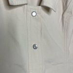 L'Academie  x Revolve Cream Button Shirt Dress Long Sleeve Size Large Photo 3