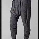 Lululemon Vintage Happy Hatha Harem Pants Drop Crotch Deep Coal Gray Women's 6 Photo 0