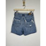 American Eagle 90s Boyfriend Shorts Size 4 Distressed Denim Photo 1