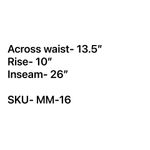 AMO Chelsea Crop Jeans Desire Wash Women's Size 26 High Rise Distressed Denim Blue Photo 11