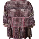 Maeve  Anthropologie Women's Size SP Lilyana Tiered Boho Tunic‎ Blouse Top Silk Photo 3
