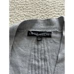 Stitch Fix Love Ellie  Open Front Cardigan Sweater Gray Ribbed Details Size L Photo 3