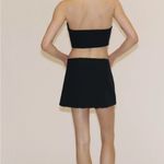 ZARA NWOT Jewel Piece Mini Skirt XS in BLACK - STUNNING Photo 4