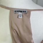 EXPRESS Fully Lined, Blush & Black Polka Dot Tank Photo 5
