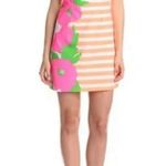 Lilly Pulitzer  Delia Dress Sunrise Wild Flowers Size 0 100% Cotton MSRP $188 Photo 0