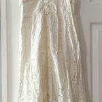 Cleobella ‎ Ivory Eyelet Lined Dress Size XS EUC Photo 0