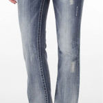 Miss Me  Jewel Easy Boot Stretch Jean Size 26 Y2K Rhinestone Euro Vintage Photo 0