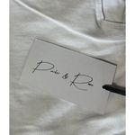 NEW Parker & Rowe White Capri Jeans Pull On Elastic Waist Rhinestone Fringe XL Photo 9