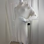 Kensie  Womens Cold-Shoulder Sweater Dress Size L.   C16 Photo 1
