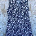 MAHI GOLD Sleeveless Tunic Dress Secret Garden in Monomoy size small Blue Photo 0