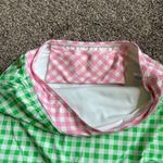 Lands End Draper James Womens Swim Skirt Skort Green Plaid NWT Size 4 Photo 3