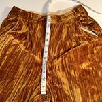 Free People RARE  Runway Velvet Wide Leg Pants, Size 0, NWT Photo 8