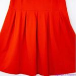 Hutch  Anthropologie‎ Bow Back Tomato Red Dress, 1X Photo 4