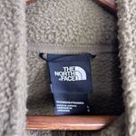 The North Face  Sherpa Fleece Pullover Half Zip Sweater Womens Large Olive Green Photo 4