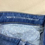 White House | Black Market The Girlfriend Distressed Blue Jeans Size 2 Low Rise Photo 5