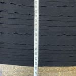 Calvin Klein Black Tier Ruffled Knee-Length Sheath Dress Womens 12P Sleeveless Photo 5