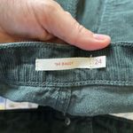 Levi's Women's Mid-Rise '94 Baggy Straight Jeans Mid Rise Green Corduroy Size 24 Photo 7