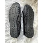 Coach Black Moccasin Flats with Logo Detail Size 6.5 Photo 4