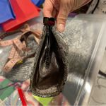 Adrienne Vittadini Beautiful vintage 90’s-Y2K  silver leather lace clutch boho Photo 10