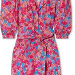 NWT LHD Casitas Printed Cotton Blend Poplin Mini Dress Size 4 Photo 2