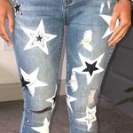 Hand Painted Jeans Size 27 Photo 0