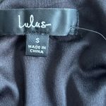 Lulus Shining with Confidence Black Sequin Crop Top Size Small New with Tags Photo 6