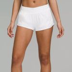 Lululemon White  Hotty Hot Shorts 2.5" Size 4 Photo 0