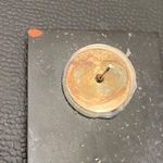 Vintage 70's Modernist Colorful Abstract Faces Resin Lucite Large Earrings 16.8g Photo 12