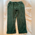 Women’s Green Velour Lounge Pants size 18/20 Photo 10