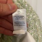 House of Harlow 1960 Light Green & Metallic Tweed Mini Dress Size L Photo 8