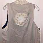 Vintage Lace Embroidered Vest Custom Made Boho Size XL Photo 4