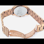 Caravelle  Womens Rose Gold Finish Chronograph Watch Photo 3