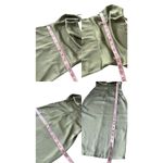 Oh Polly  Sage Green Satin Cowl Neck Midi Dress Size 2 Photo 8