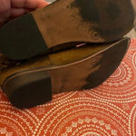 Mossimo Supply Co  Boots Womens 8 Ankle Bootie Brown Suede Fringe Pull On Block Photo 4