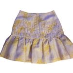 Keepsake Stand Tall Blush Stencil Floral Mini Skirt Size XS Pink Photo 4