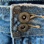 Aeropostale  Distressed Blue Jean Mini Skirt 7/8 Photo 1