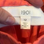 1901  Coral Slip On Ponte Ankle Slim Fit Pants Womens 12 Trouser Orange Photo 2