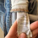 Madewell High Rise Slim Cropped Raw Hem The Boyjean Dark Wash Jeans 32 Photo 6