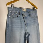 Madewell Low-Slung Straight Jeans Blue Wash Size 26 Photo 3