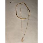 8 Other Reasons Rise Lariat in Gold One Size Womens Holy Mary Photo 2