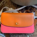 Coach Authentic  1941 colorblock pebbled leather snap magnetic closure crossbody Photo 4