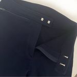 None Vintage Ski Pants Stirrups Navy Blue Size 40 Wool Blend Photo 6