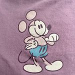 Disney : Vintage Lilac Purple Mickey Crewneck Sweatshirt Photo 3